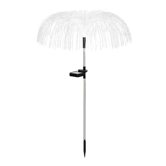 Solar Outdoor Lights – 7-Color Waterproof Jellyfish Like Firework Home Decor (2pcs)