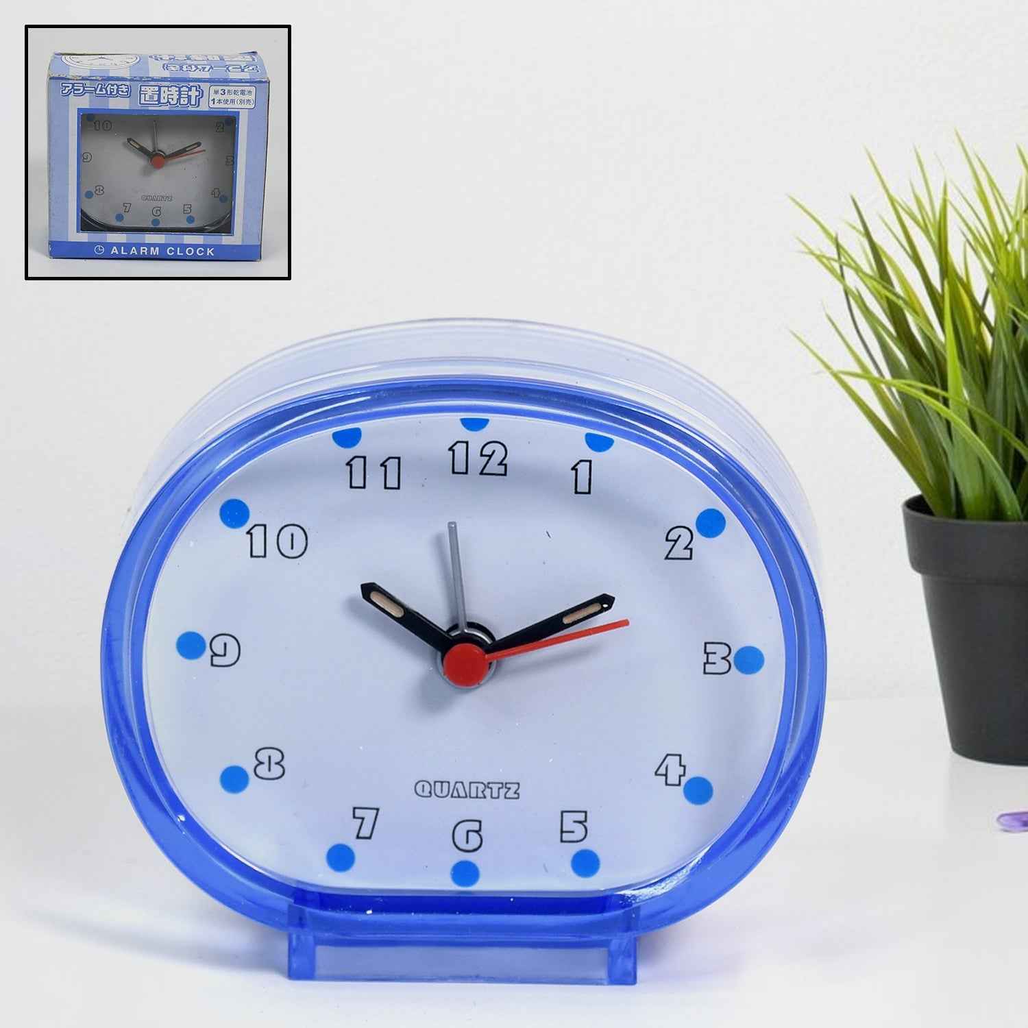 Compact Alarm Clock for Easy Time Management (1 Pc)