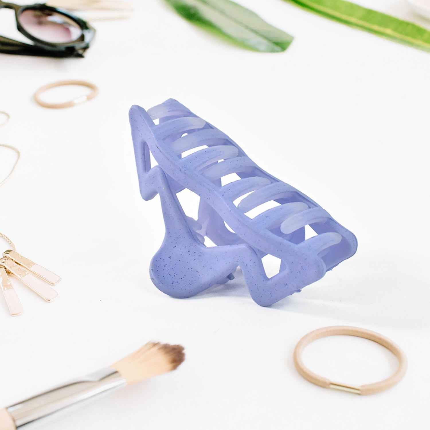 Hair Clamp Grip, Simple Matte Hair Barrette Clamp Charming Decoration Hair Fixation Decorative for Face Washing, Hair accessories