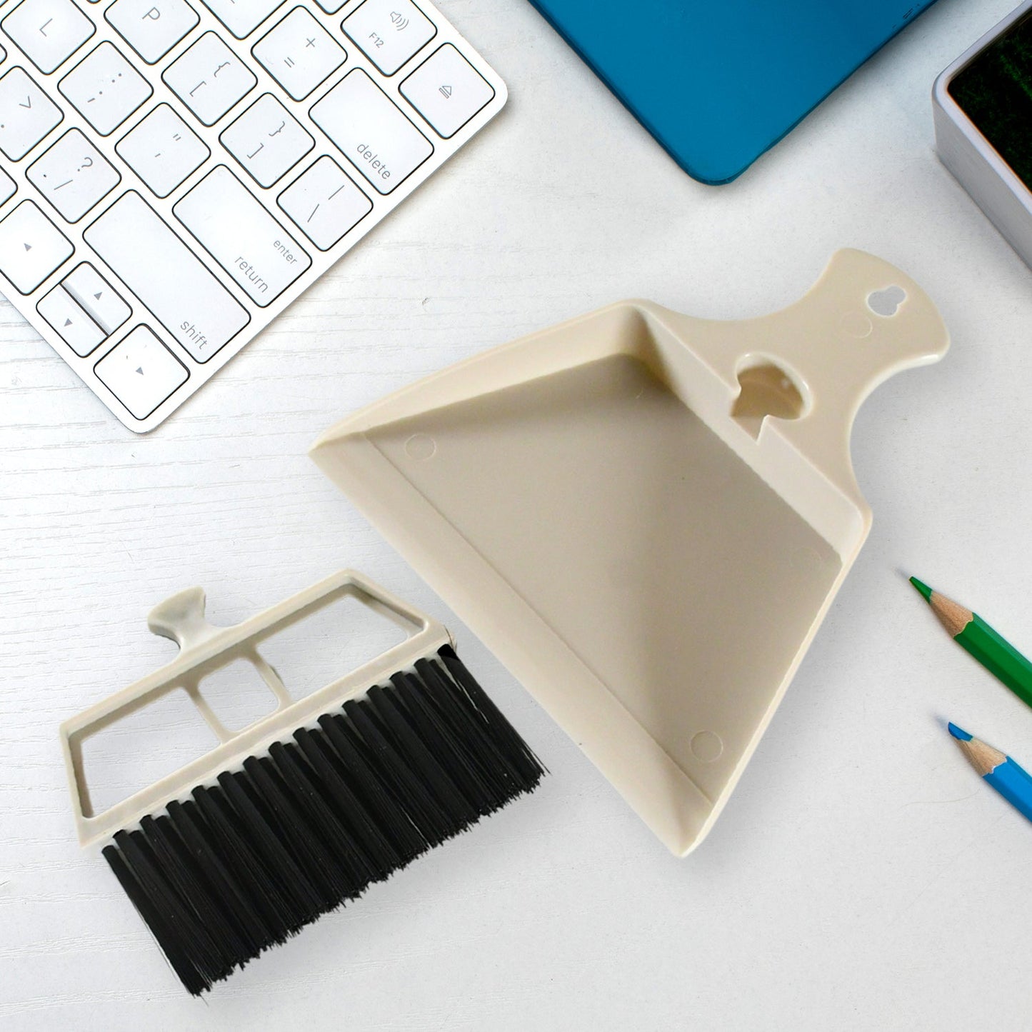 Dustpan Supdi with Brush, Dustpan For Car Office Desk, Wardrobe, Dinning Table