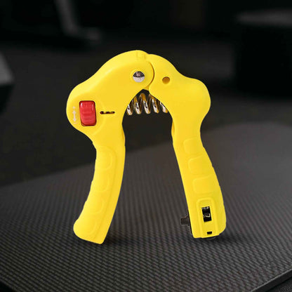 Gym Fitness Hand Grip Men Adjustable Finger Heavy Exerciser Strength for Muscle Recovery Hand Gripper Trainer strengthener (1 Pc)