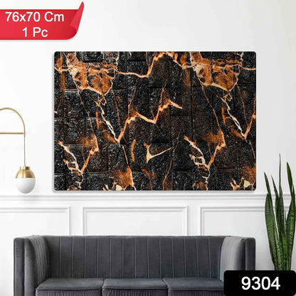 Wallpaper 3D Foam Wallpaper Sticker Panels (76 x 70 Cm / 1 Pc)