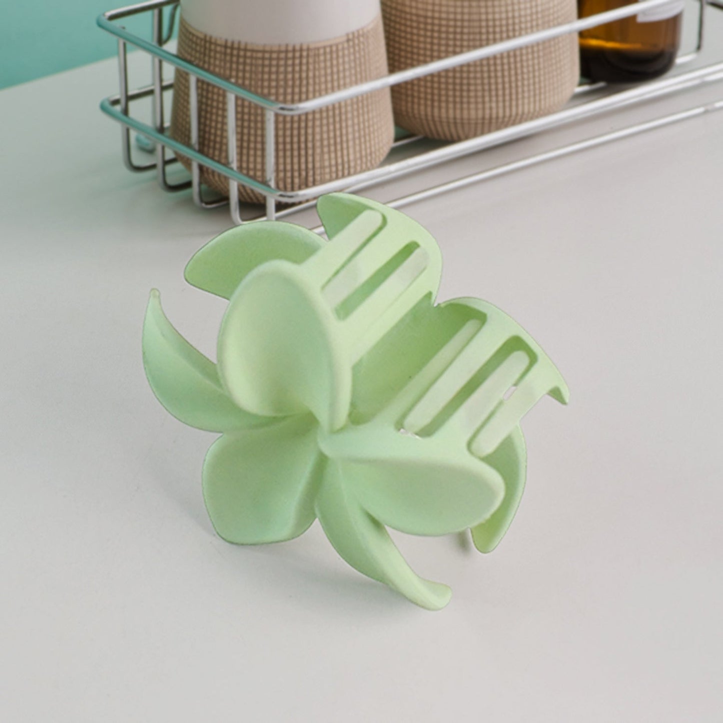 Matte Finish Hair Claw Clip (1 Pc / Mix Color)