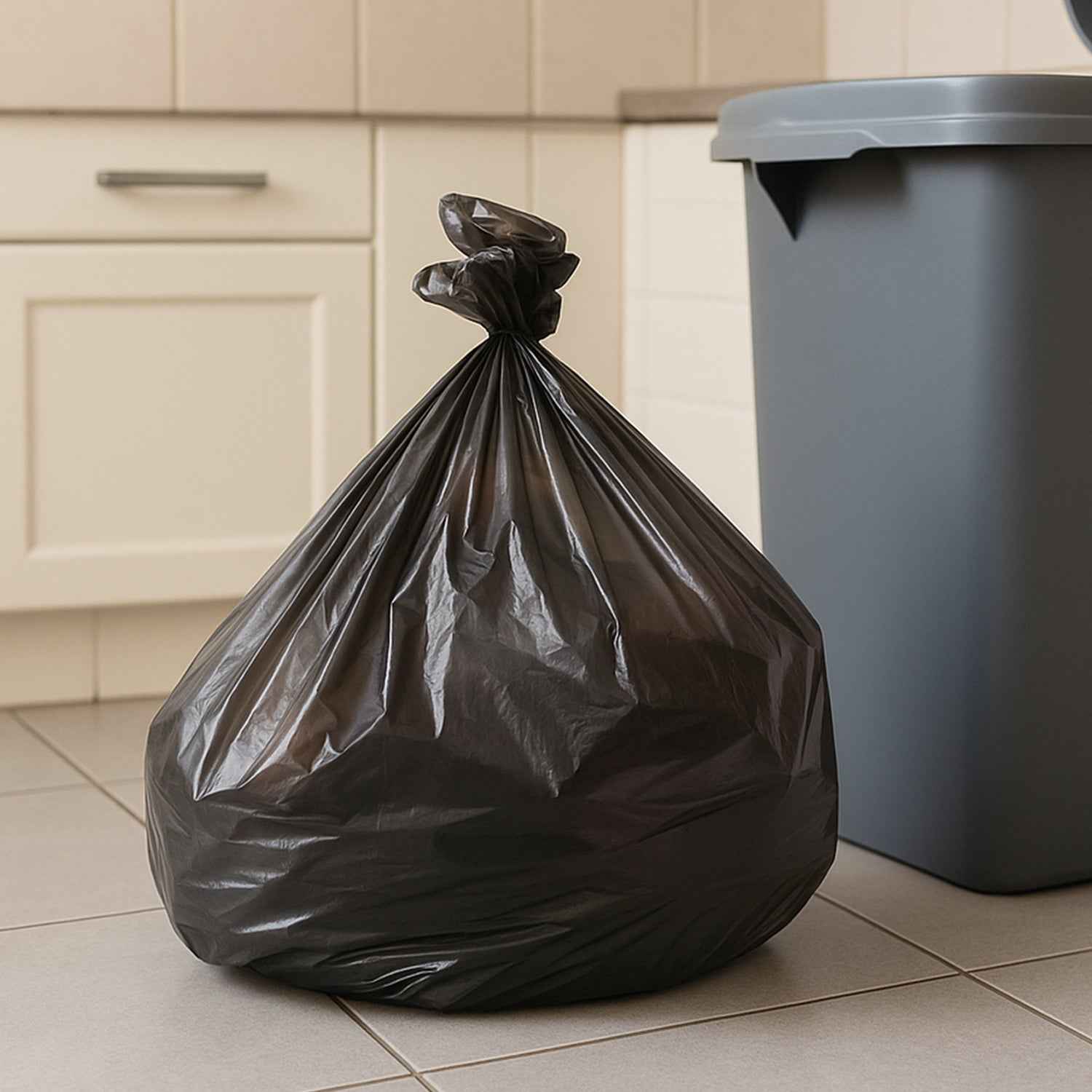 Bio-degradable Eco Friendly Garbage / Trash Bags Rolls (40x50 Cm / 1 Pc)