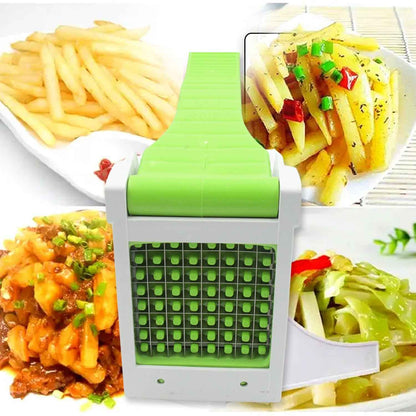 French Fries Maker Machine - Snacks Cutter, Vegetable Slicer/Chopper, Kitchen Gadget & Tool
