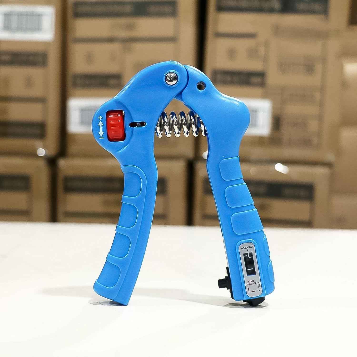 Gym Fitness Hand Grip Men Adjustable Finger Heavy Exerciser Strength for Muscle Recovery Hand Gripper Trainer strengthener (1 Pc)