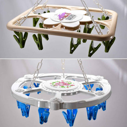 Clothes Hanging Clips for Hanger, Cloth Drying Clips