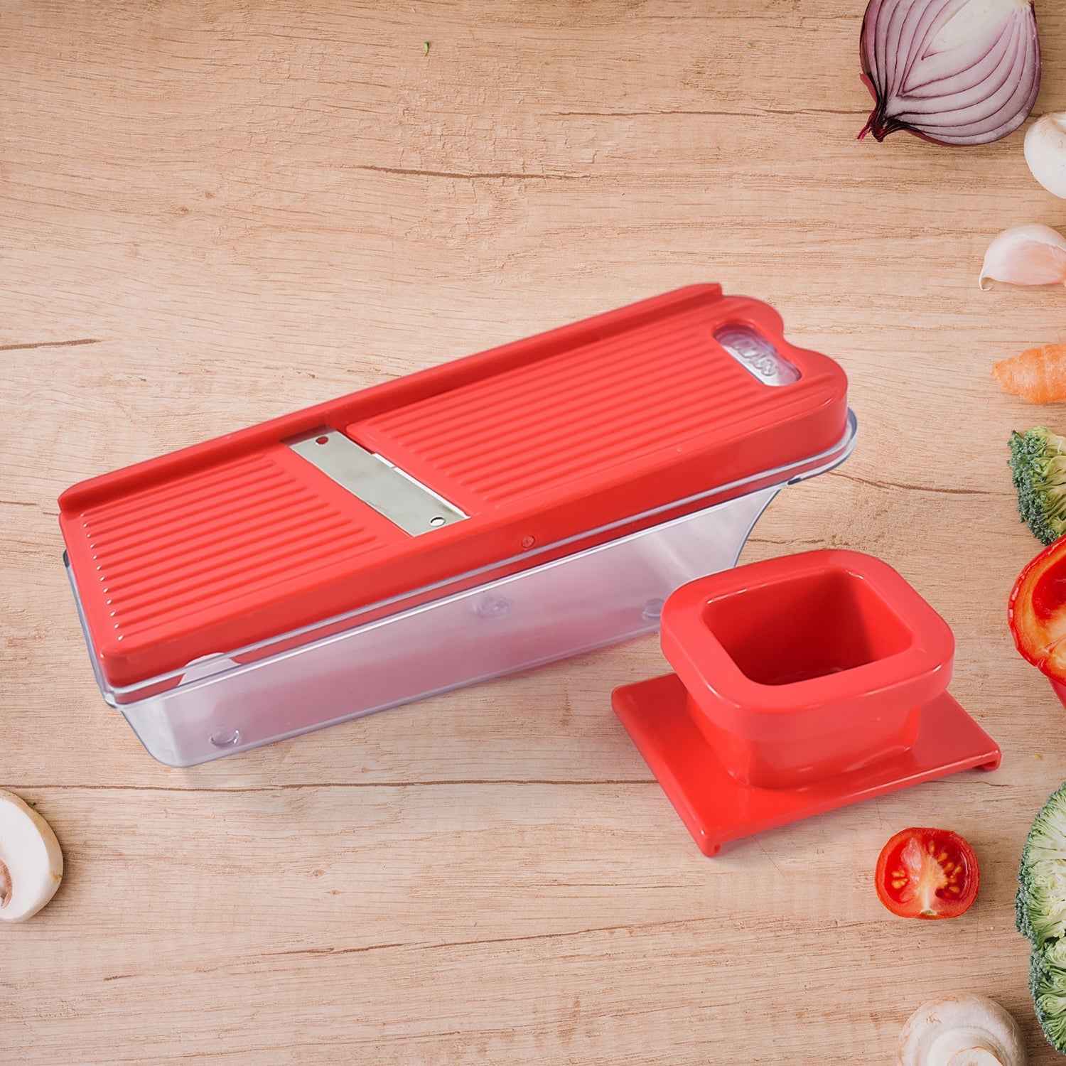 2-in-1 Multipurpose Dry Fruit Cutter & Vegetable Slicer