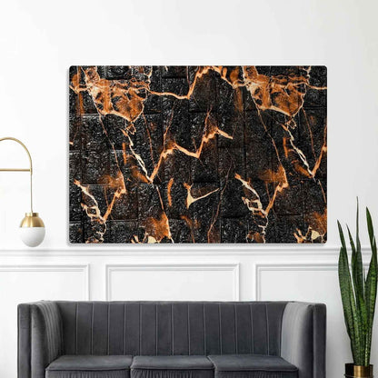 Wallpaper 3D Foam Wallpaper Sticker Panels (76 x 70 Cm / 1 Pc)
