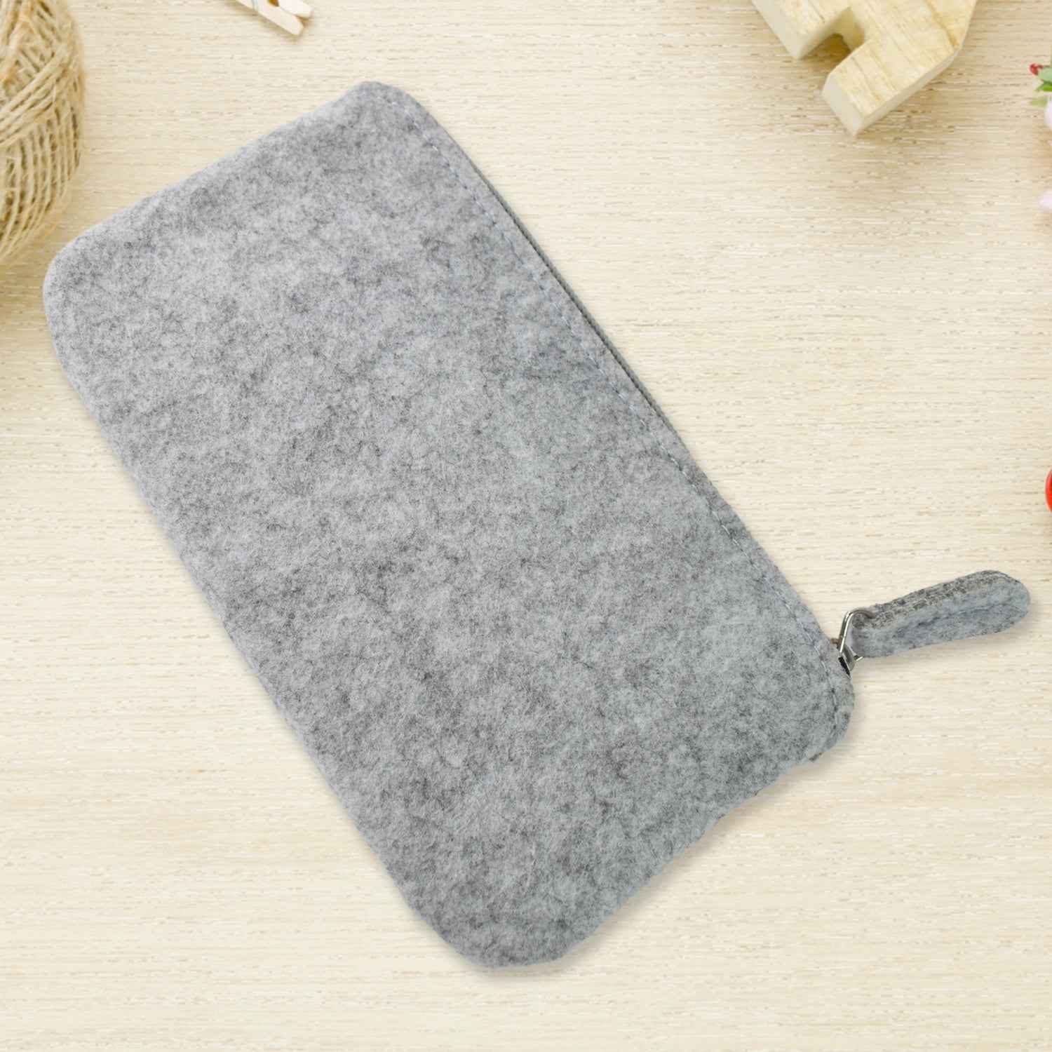 Pencil Cases Pouch, Multifunctional Letter Paper Bags, Zip Bag (1 Pc)