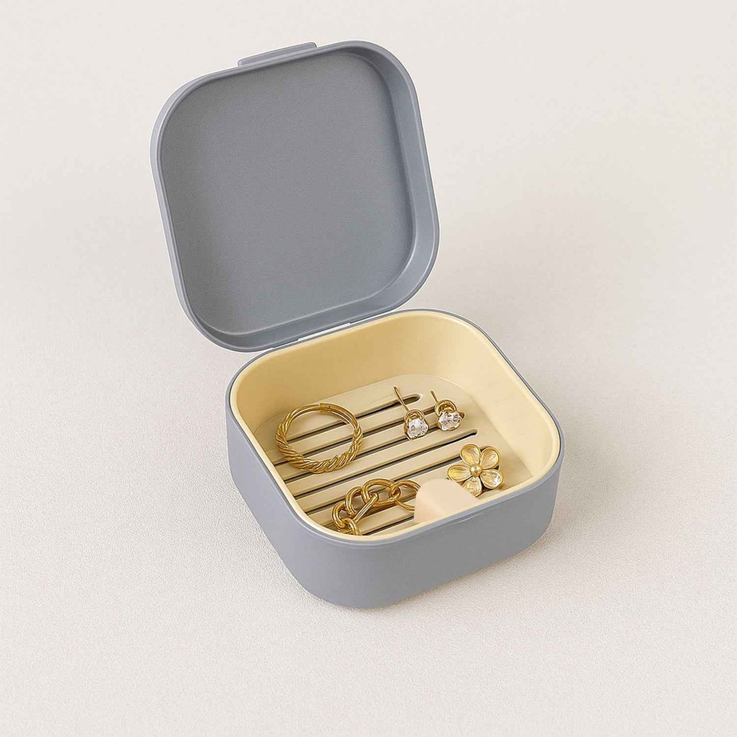 Oblivion Teeth Storage Box with Lid and Inner Tray (1 Pc)