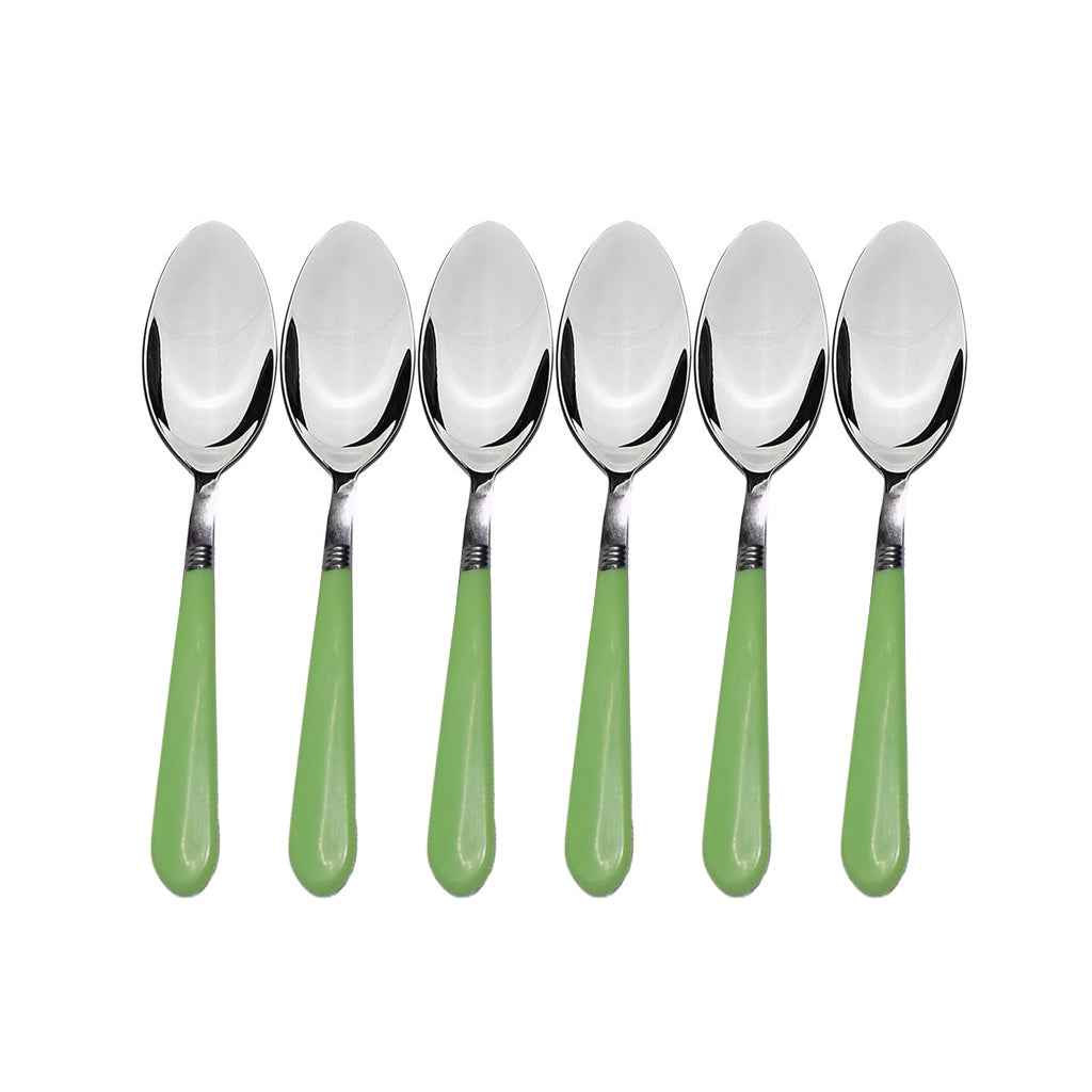 Stainless Steel Spoon with Comfortable Grip Dining Spoon Set of 6 Pcs