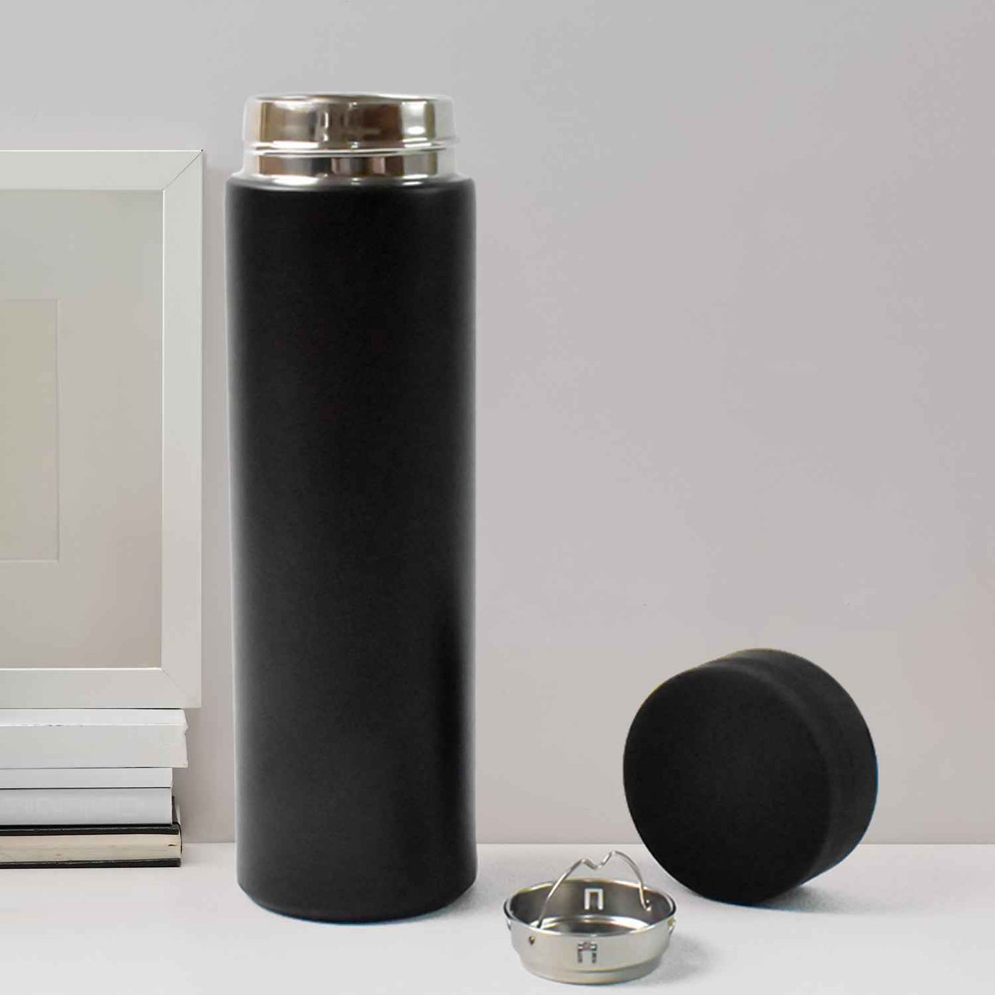 Vacuum Stainless Steel Double Wall Water Bottle (500 ML Aprrox)
