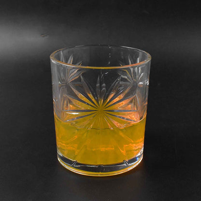 Glass Tumbler Set, Juice Glasses and Transparent Water Glass (6 Pcs Set)