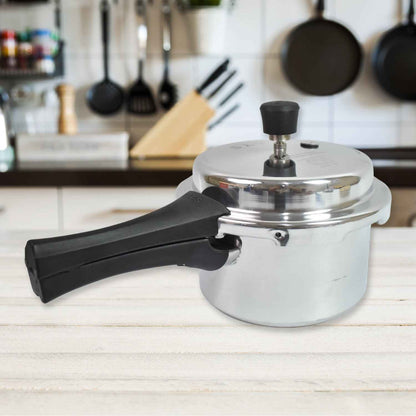 Aluminium Rays Pearl Pressure Cookers With Outer Lid (2.5 Litres / 5-Year warranty,  ISI Number :- 2347, BIS Number :- CM/L -7600164310