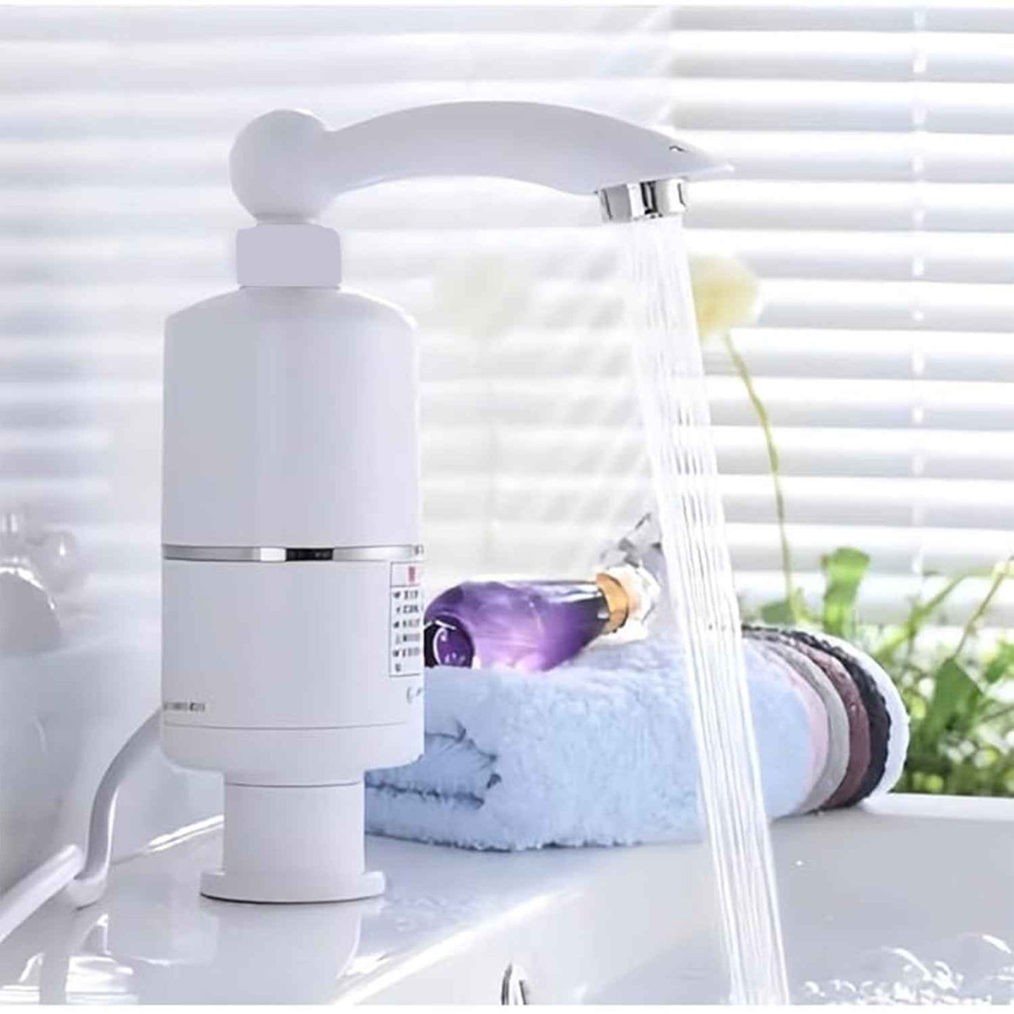 Instant Heating Electric Water Heater Faucet Tap (1 Pc / Mix Design)