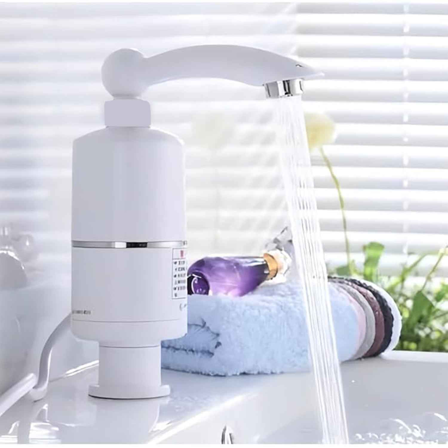Instant Heating Electric Water Heater Faucet Tap (1 Pc / Mix Design)