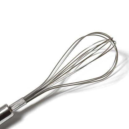 Kitchen Whisk, Stainless Steel Kitchen Tool Non-Scratch Best Stainless Steel Whisk for Perfect Metal Hand Whisk for Cooking Soup Whisking Spatula Tool Is a Great Kitchen Accessory or Gift (1 Pc / 29cm)