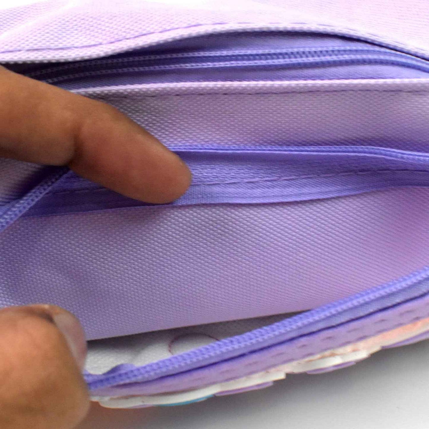 Pencil Pouch With Zipper, Students Pencil Case Large Capacity, Makeup Pouch, Stationery Bag (1 Pc / 2 Compartment)