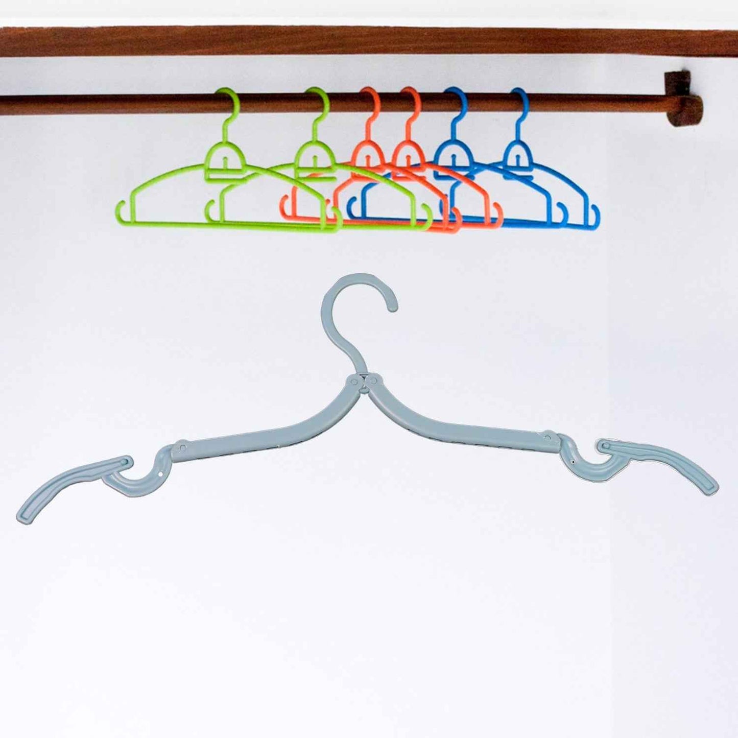 Travel Hangers, Portable Folding Clothes Hangers (1 Pc / Big)