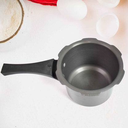 Aluminium Rays Black Beauty Pressure Cookers With Outer Lid (1.5 Litres / 1-Year warranty,  ISI Number :- 2347, BIS Number :- CM/L -7600164310