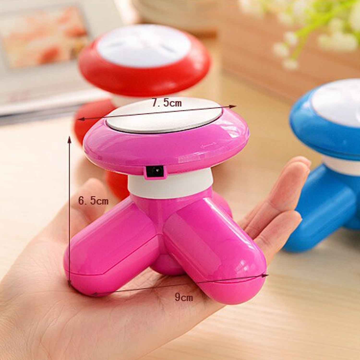 Electric Mini Vibration Full Body Massager (Multicolor) Mimo massager