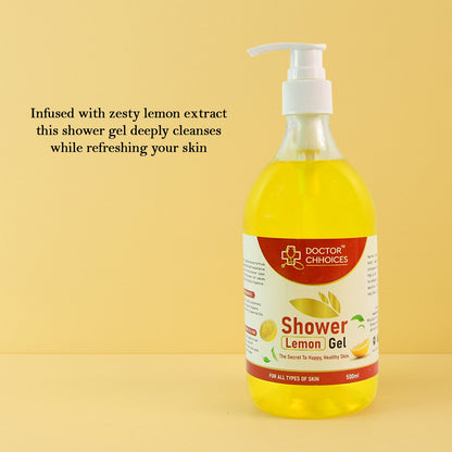 Doctor Chhoices / Choices Lemon Shower Gel – 500ml (1 Pc)