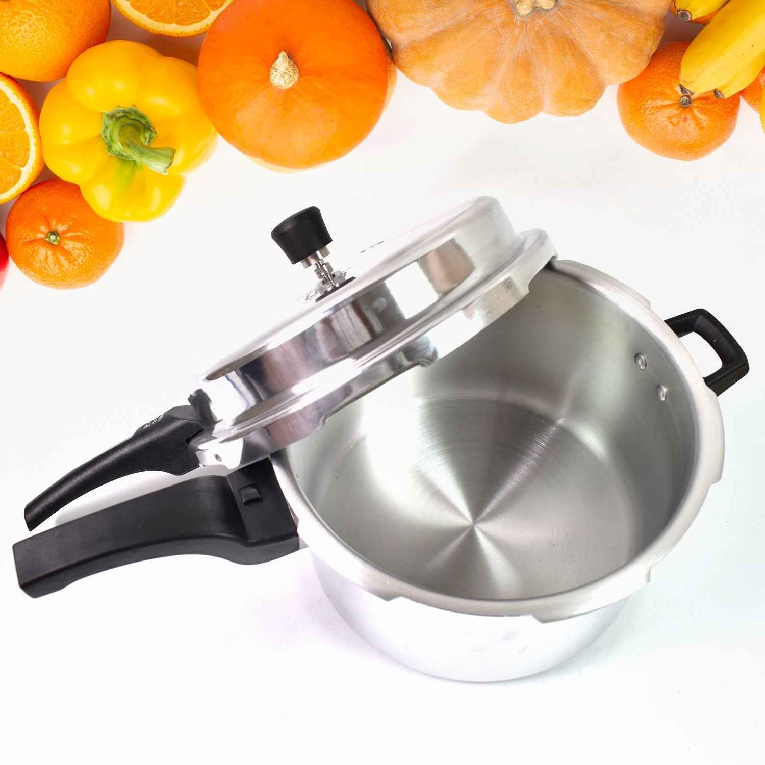 Aluminium Classic Goldex Pressure Cookers With Outer Lid (7.5 Litres / 5-Year warranty,  ISI Number :- 2347, BIS Number :- CM/L -7600164310