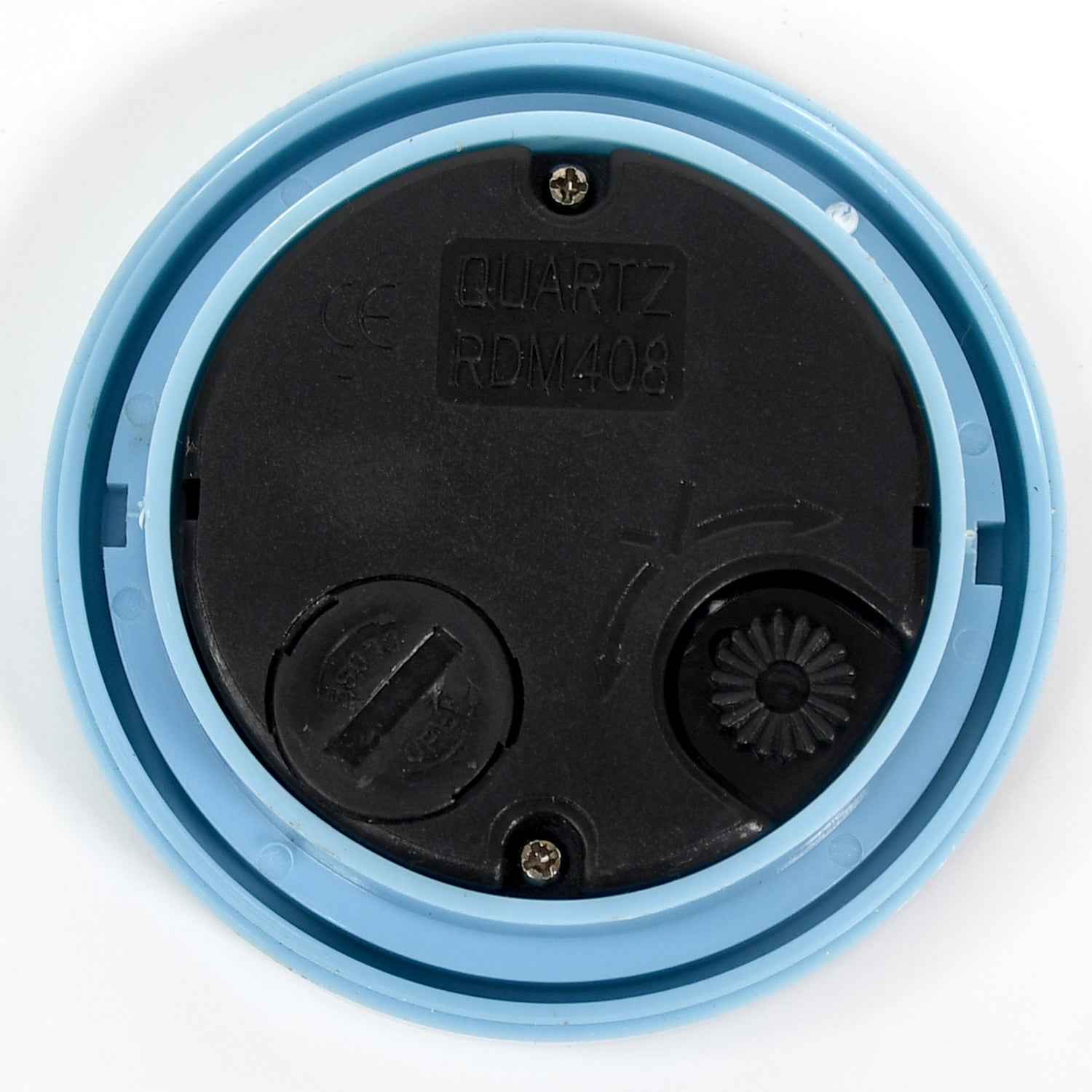 Small Cartoon Bathroom Clock with Waterproof Design  (1 Pc)