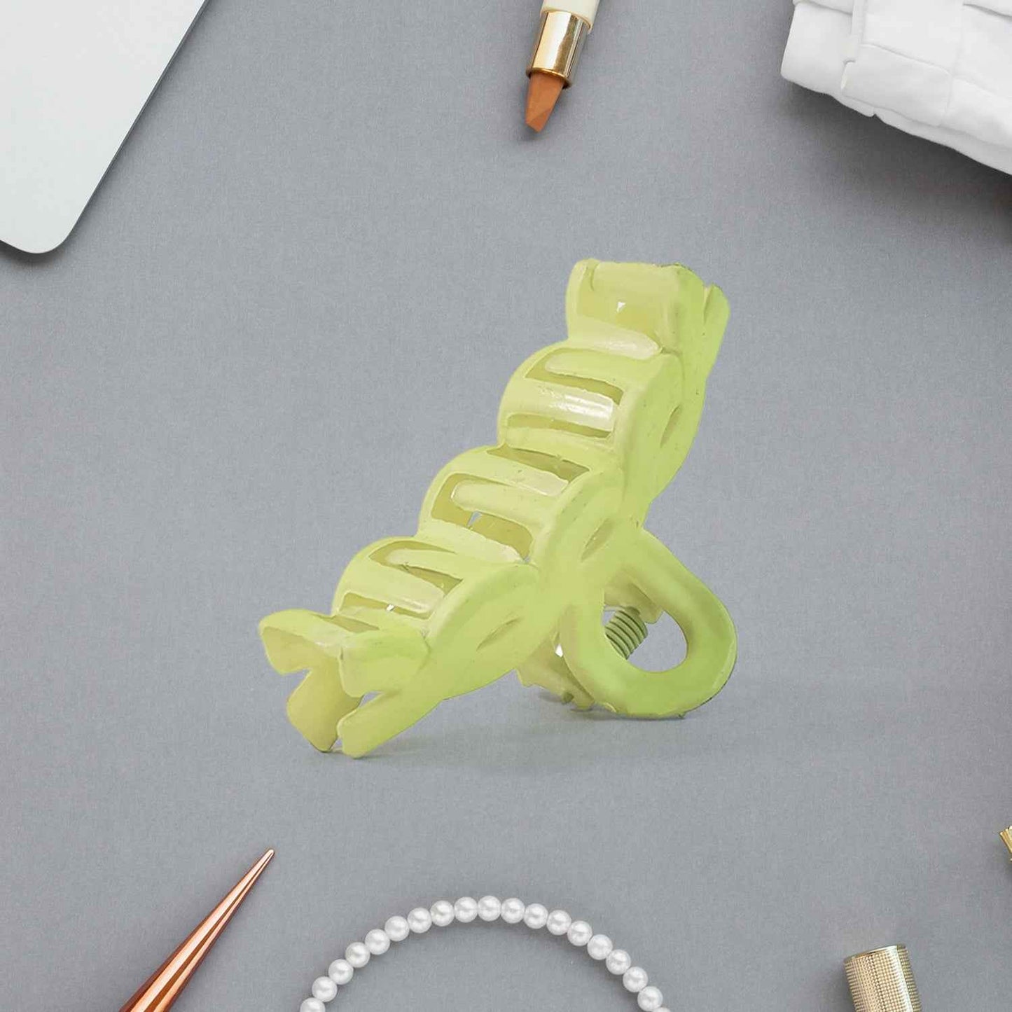 Hair Clamp Grip, Simple Matte Hair Barrette Clamp Charming Decoration Hair Fixation Decorative for Face Washing, Hair accessories