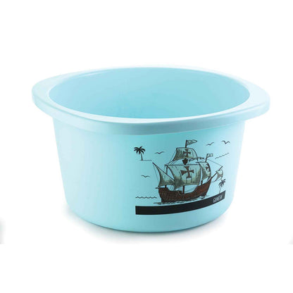 Plastic Bathroom Accessories Set 6 pcs Bath Set Bathroom Bucket with Dustbin Mug, Stool, Soap Case,Tub (MOQ :- 4 Pc / Mix Color )