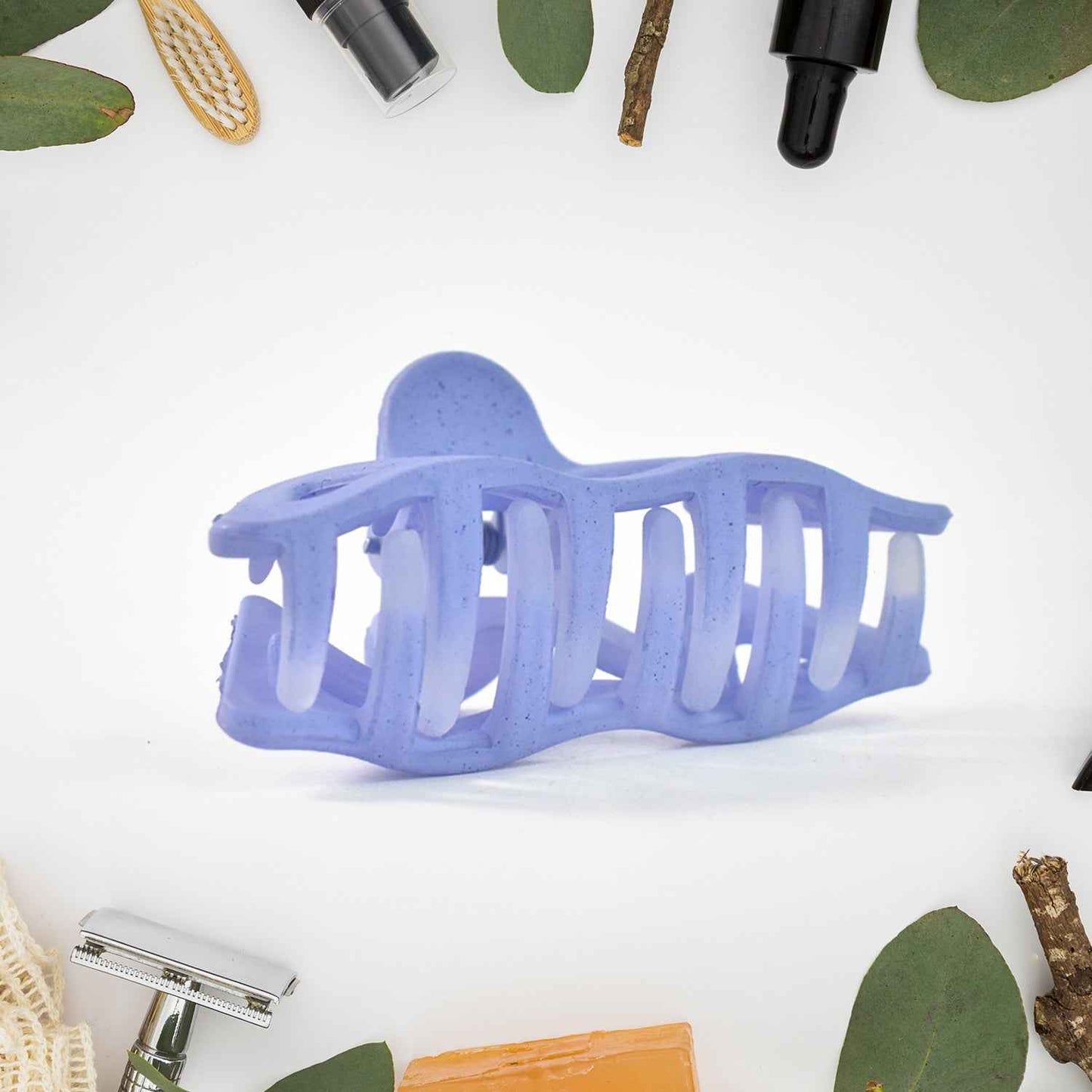 Hair Clamp Grip, Simple Matte Hair Barrette Clamp Charming Decoration Hair Fixation Decorative for Face Washing, Hair accessories
