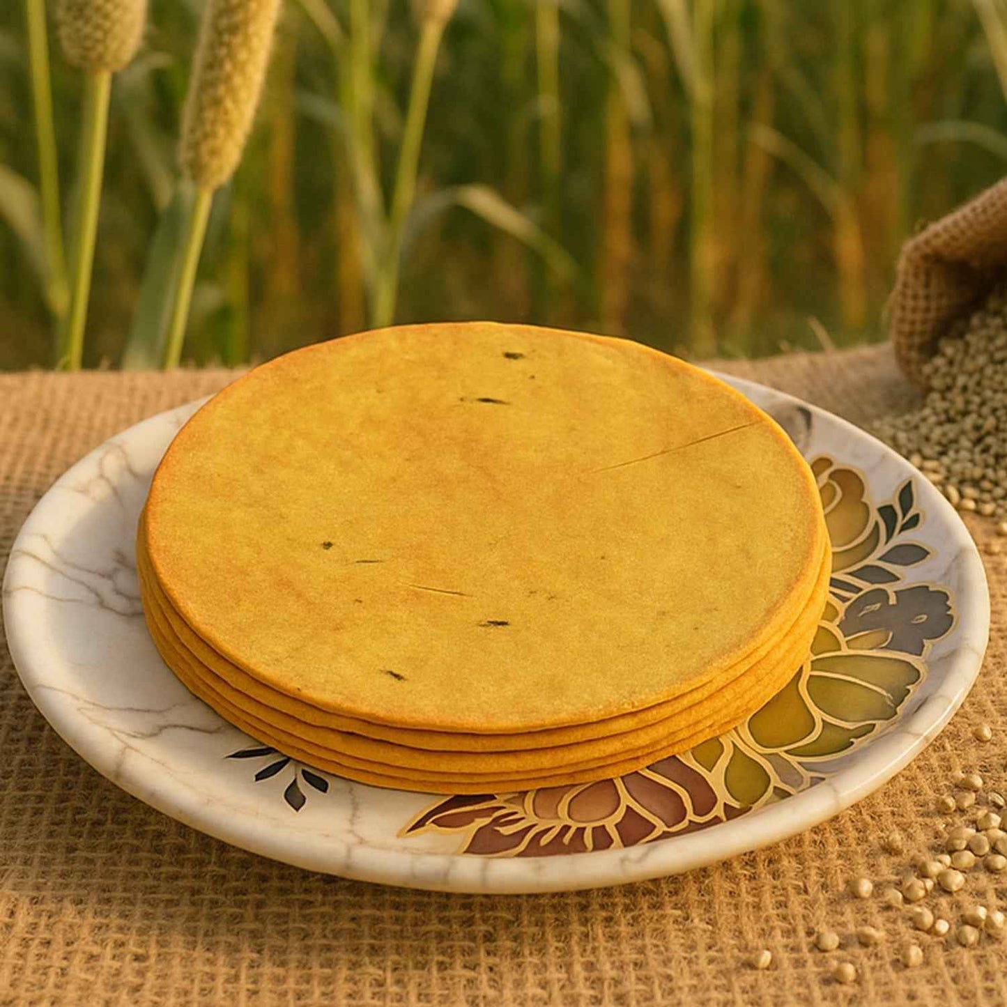 Maniarr's Chatpata Bajri Khakhra Wheat Chips (180Gm)
