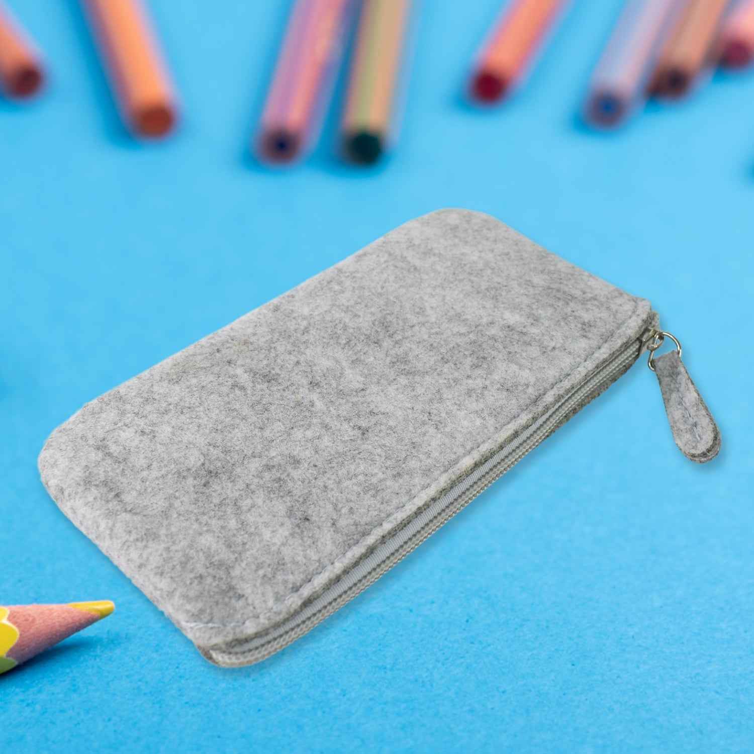 Pencil Cases Pouch, Multifunctional Letter Paper Bags, Zip Bag (1 Pc)