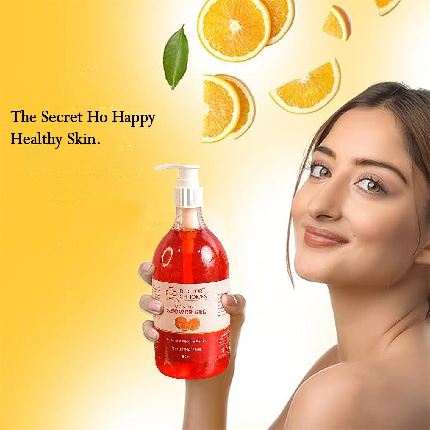 Doctor Chhoices / Choices Orange Shower Gel – 500ml (1 Pc)