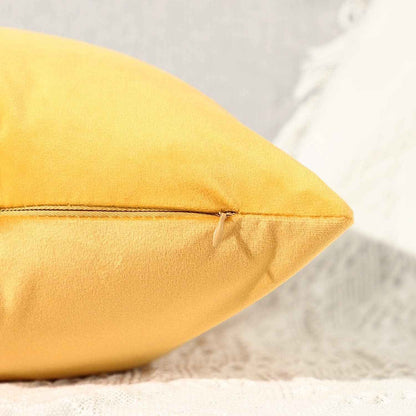 Decorative Pillow Covers Cushion Cases Soft Cotton (22 × 22 Inch / 1 Pair / 2 Pc)