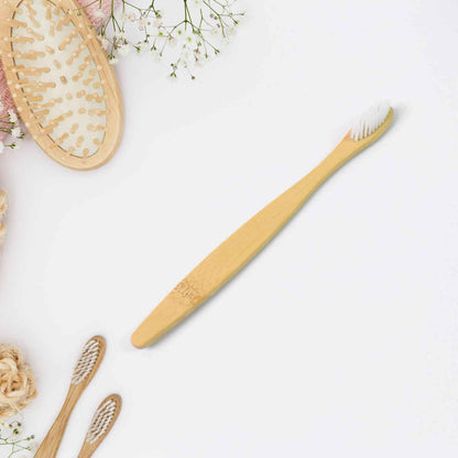Wooden / Bamboo Brush Toothbrush Ultra Soft Bristles (1 Pc)