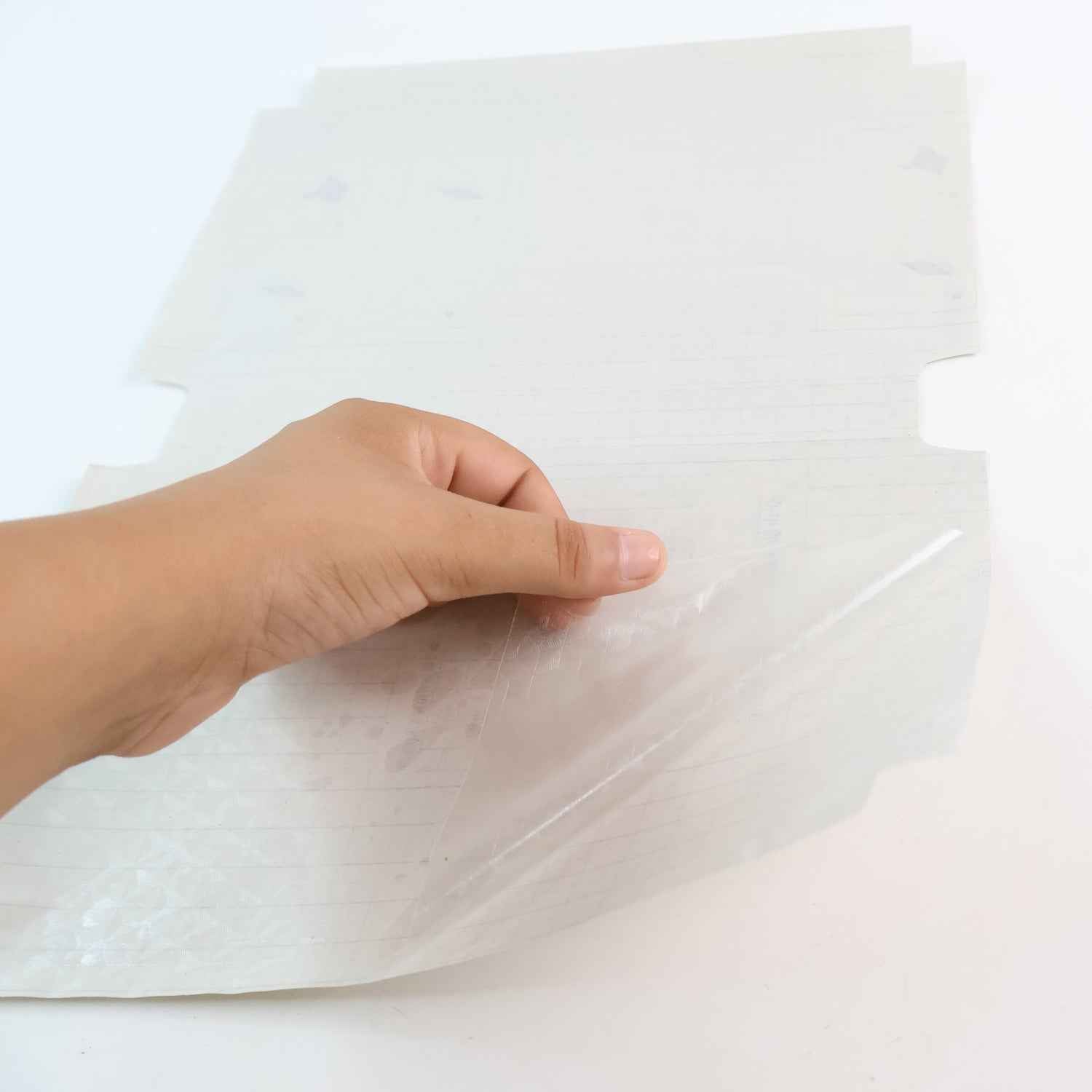 Mix Size Transparent Book Cover (30 Pcs Set)