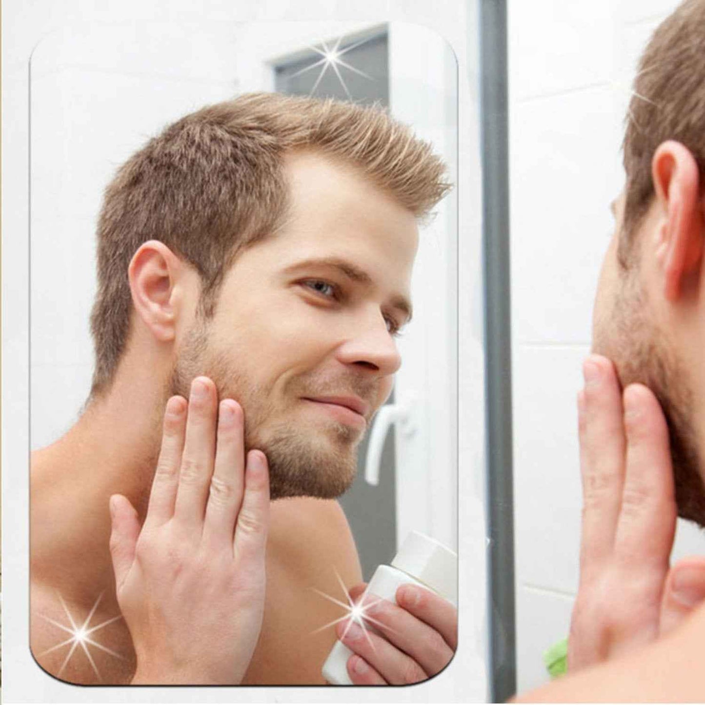 3D Mirror Wall Stickers for Wall (3 Pcs Set)
