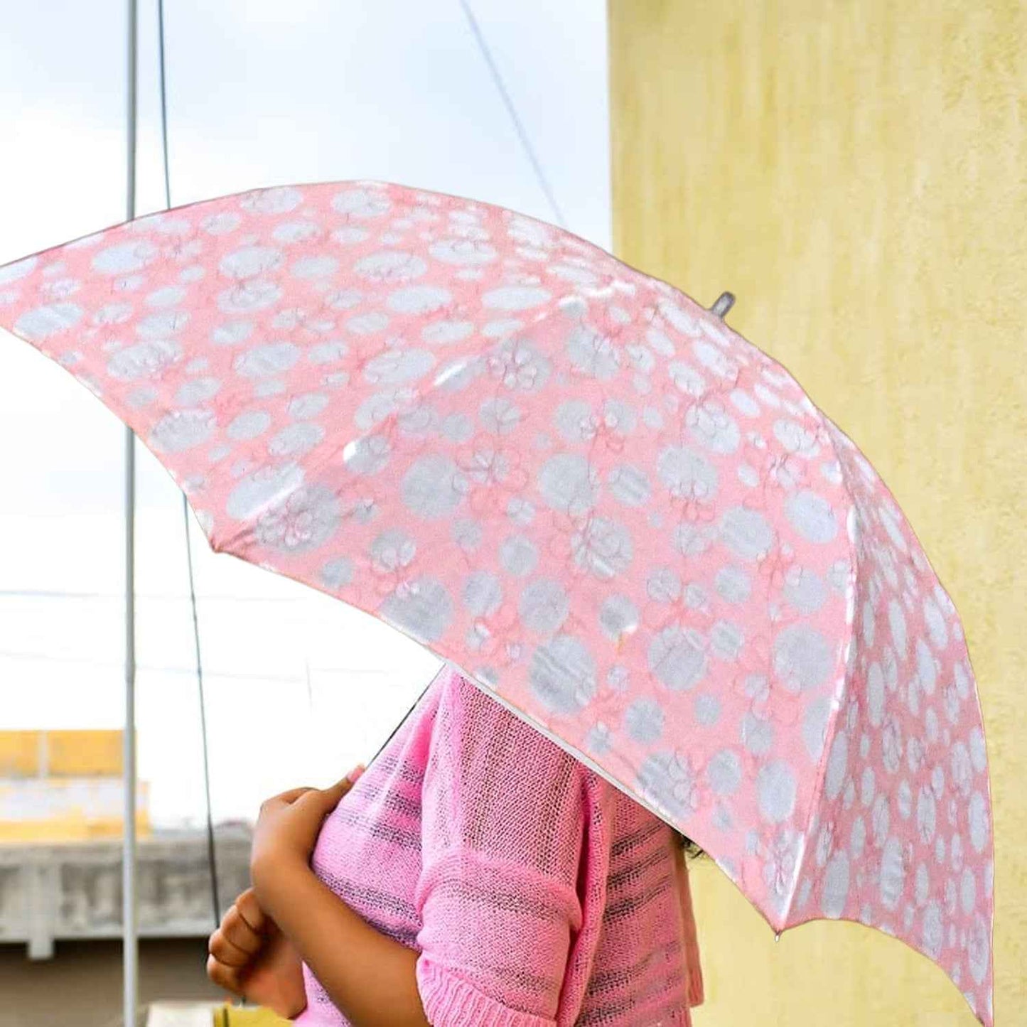 3-FoldÂ Umbrella Summer Sun Protection Foldable Cute UmbrellaÂ || UV Protection Sun Umbrella || Travel Accessories || Umbrella for Children, Girls, and Boys (1 Pc)