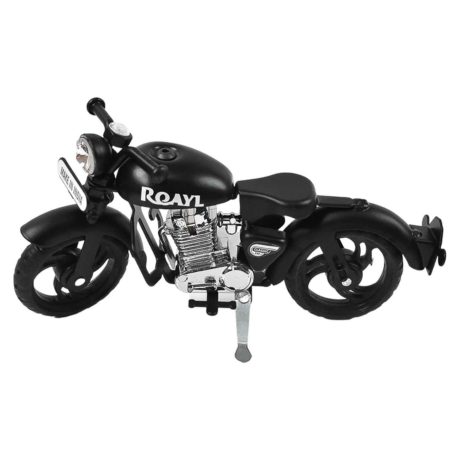 Metal Bullet Bike Toy Model for Kids with Side Stand (1 Pc / Mix Color)