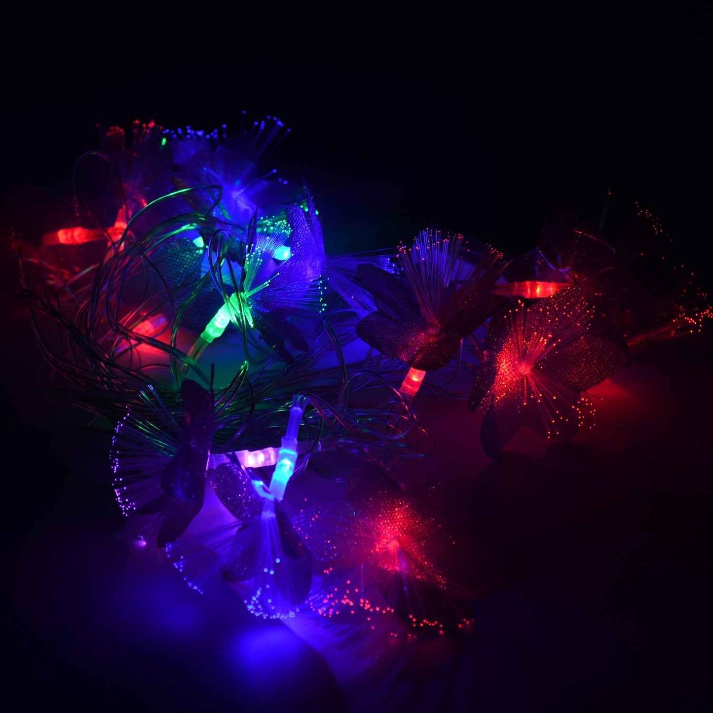 Flower Design Home Decoration Electrical Series Light 13 Feet Home Decoration Diwali & Wedding LED Christmas String Light Indoor and Outdoor Light ,Festival Decoration Led String Light, Multi-Color Light (16L 13 Feet)