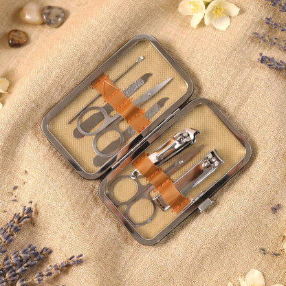 7 in 1 Professional Manicure Pedicure Nail Care Kit (1 Set)