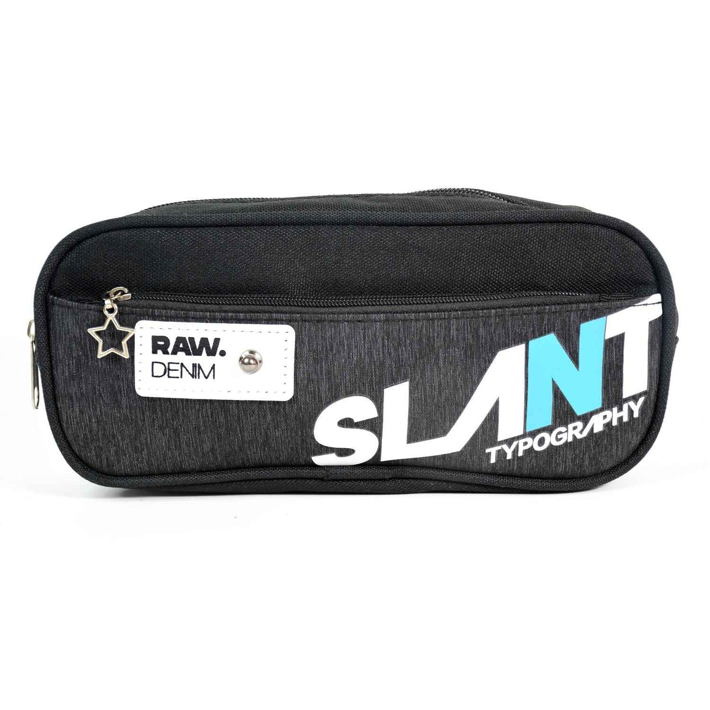 Pencil Pouch With Zipper (1 Pc / 2 Compartment)