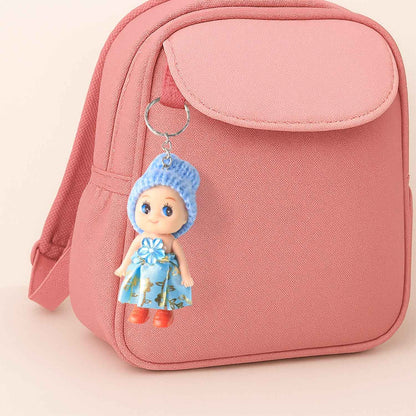 Multifunction Doll Bracelet for Kids – Cute Soft Toy Bracelet with Keychain Use – Decorative Fancy Bracelet cum Keyring for Boys & Girls