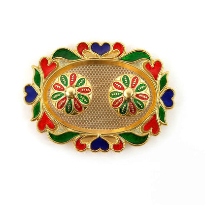 Meenakari Roli–Chawal Pooja - (1 Pc)
