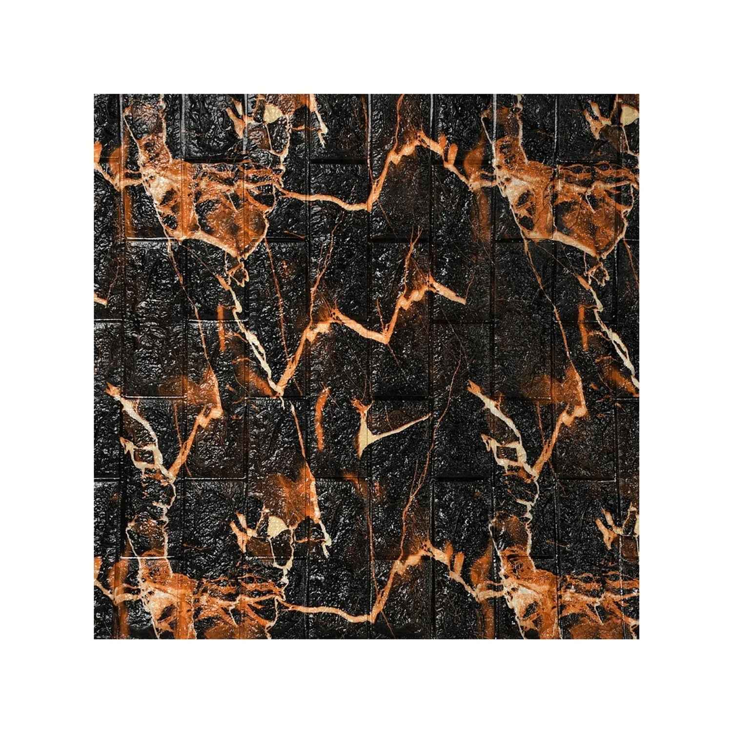 Wallpaper 3D Foam Wallpaper Sticker Panels (76 x 70 Cm / 1 Pc)