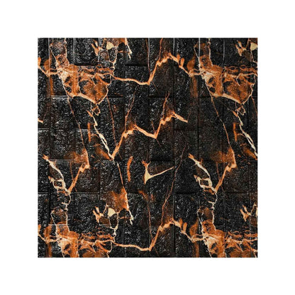 Wallpaper 3D Foam Wallpaper Sticker Panels (76 x 70 Cm / 1 Pc)