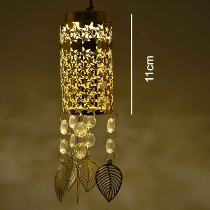 Fancy Large Golden Jhoomer For Home Decoration