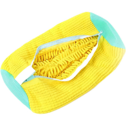 Shoe Washing Machine Bag with Microfiber Chenille Lining & Zipper (1 Pc)
